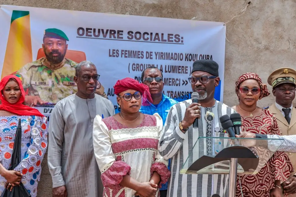 inauguration des forages au Mali