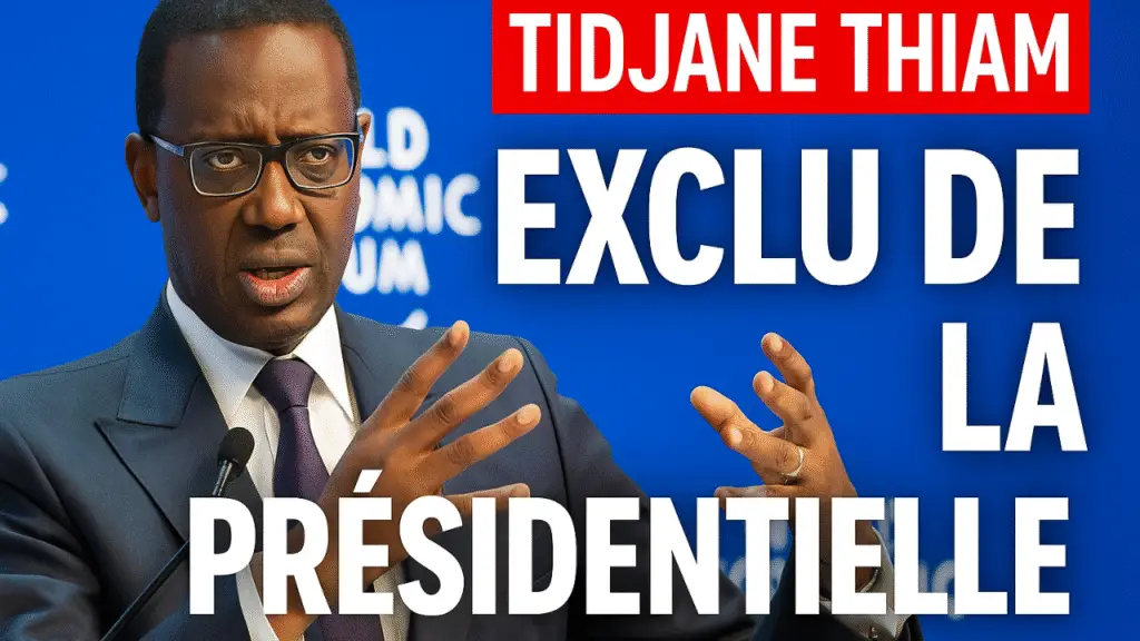 Tidjane Thiam exclu de la présidentielle