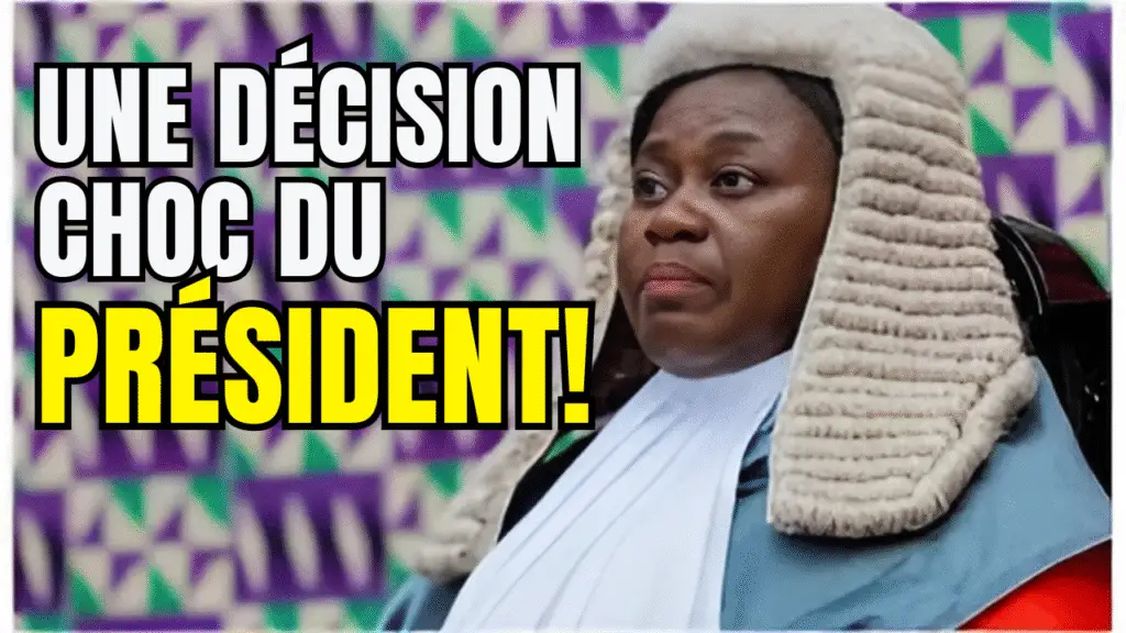 Suspension de la Présidente de la Cour Suprême