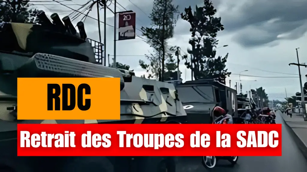 Retrait des Troupes de la SADC