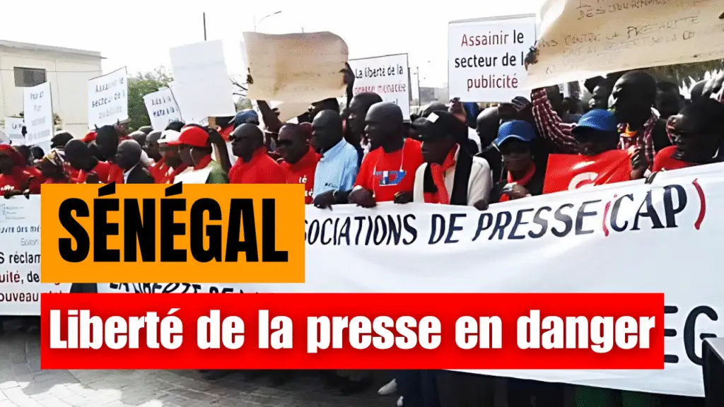 Liberté de la presse menacée au Sénégal