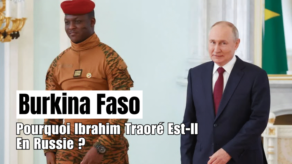Ibrahim Traoré à Moscou
