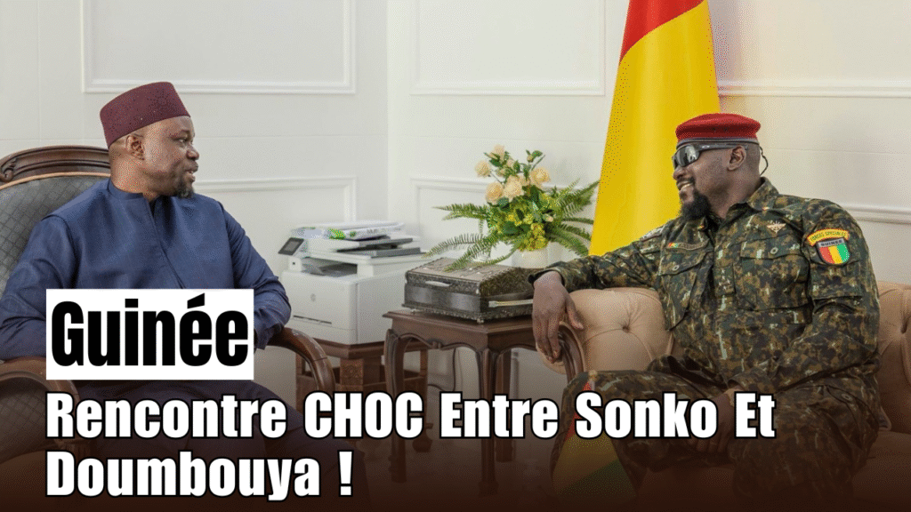Ousmane Sonko en Guinée