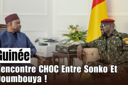 Ousmane Sonko en Guinée