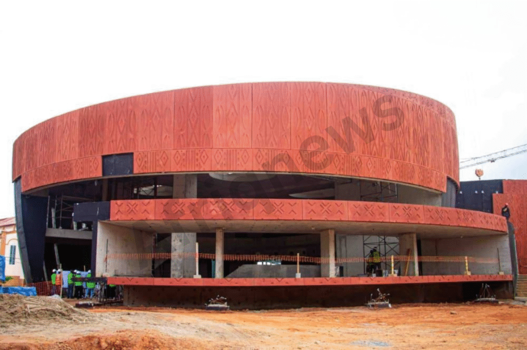 Construction du Musée international du Vodun
