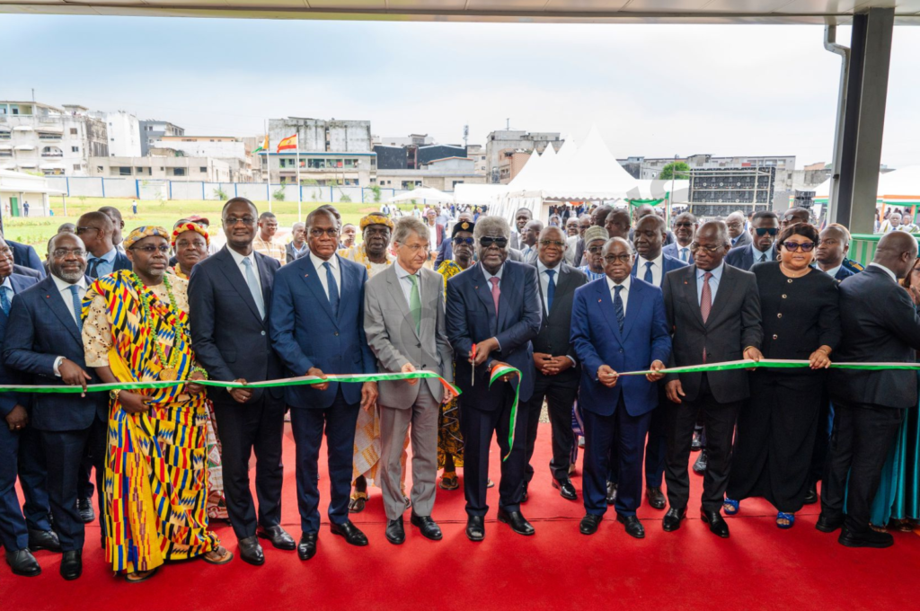 inauguration du Lycée professionnel des Métiers des Énergies renouvelables de Yopougon