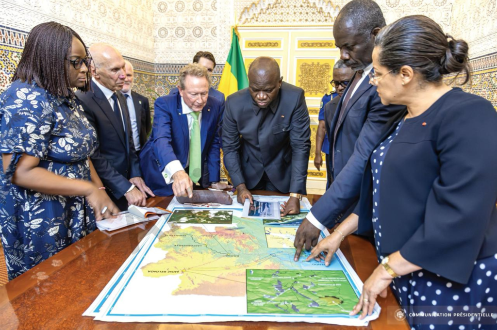 partenariat entre Brice Clotaire Oligui Nguema et Fortescue