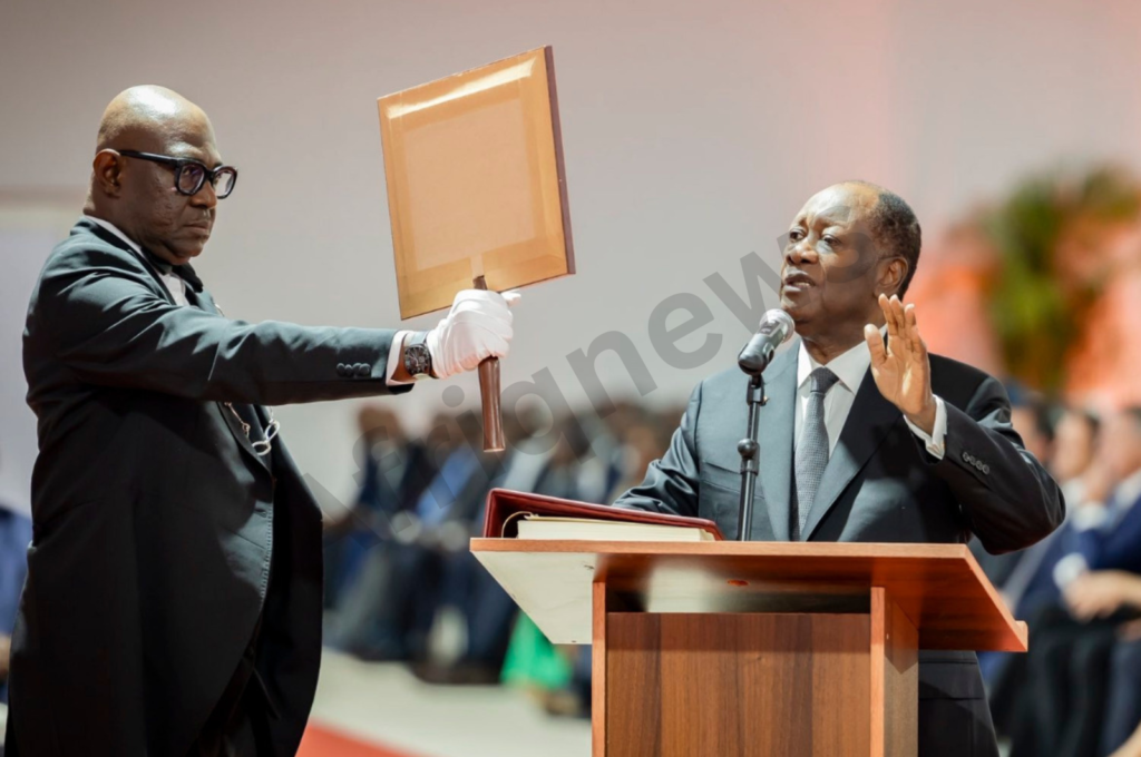 prestation de serment d’Alassane Ouattara