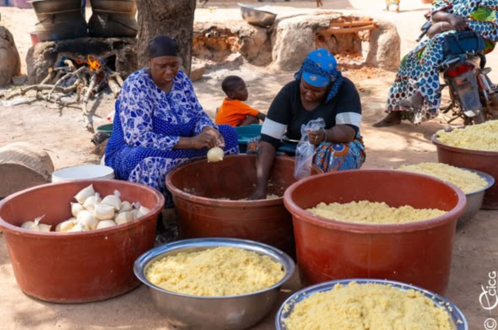 production d’attiéké