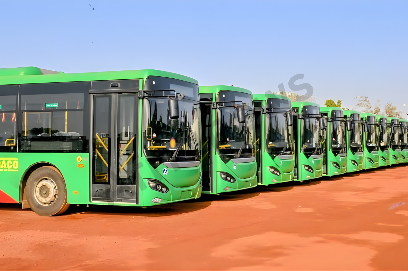 bus climatisés au Burkina Faso
