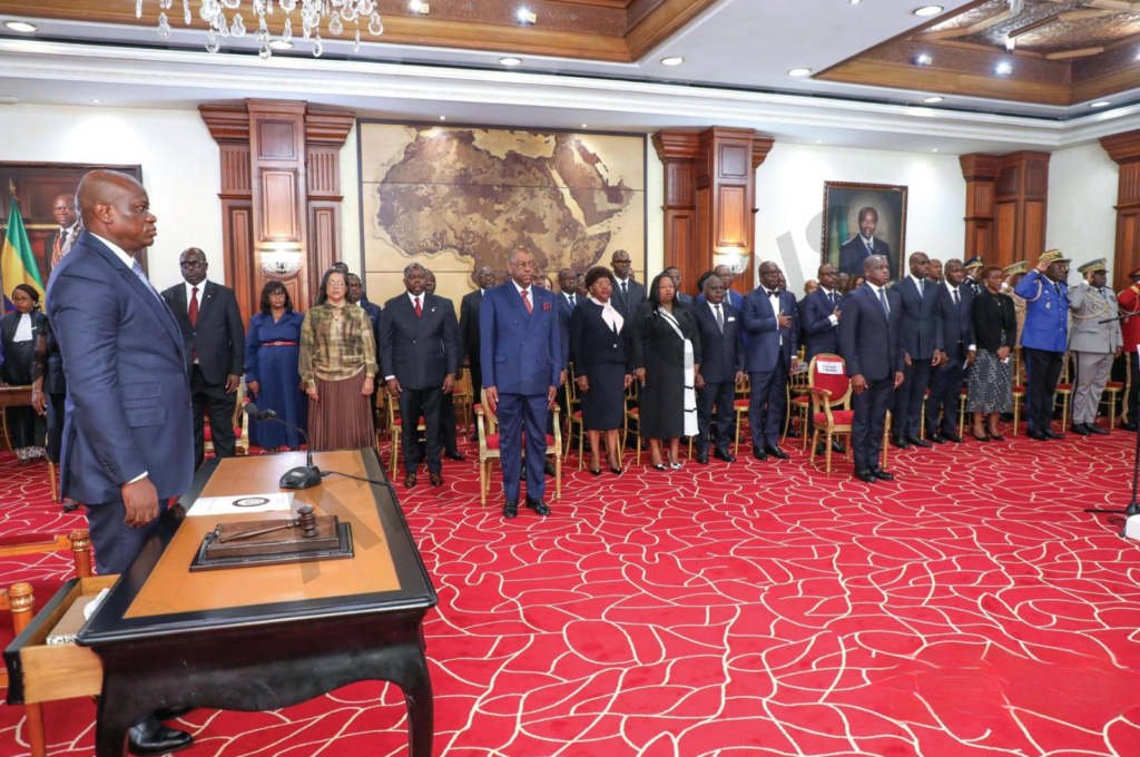 prestation de serment du Vice-président de la République et des membres du nouveau Gouvernement