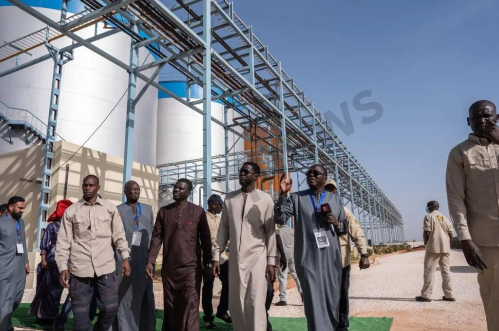 raffinerie d’huile alimentaire au Sénégal