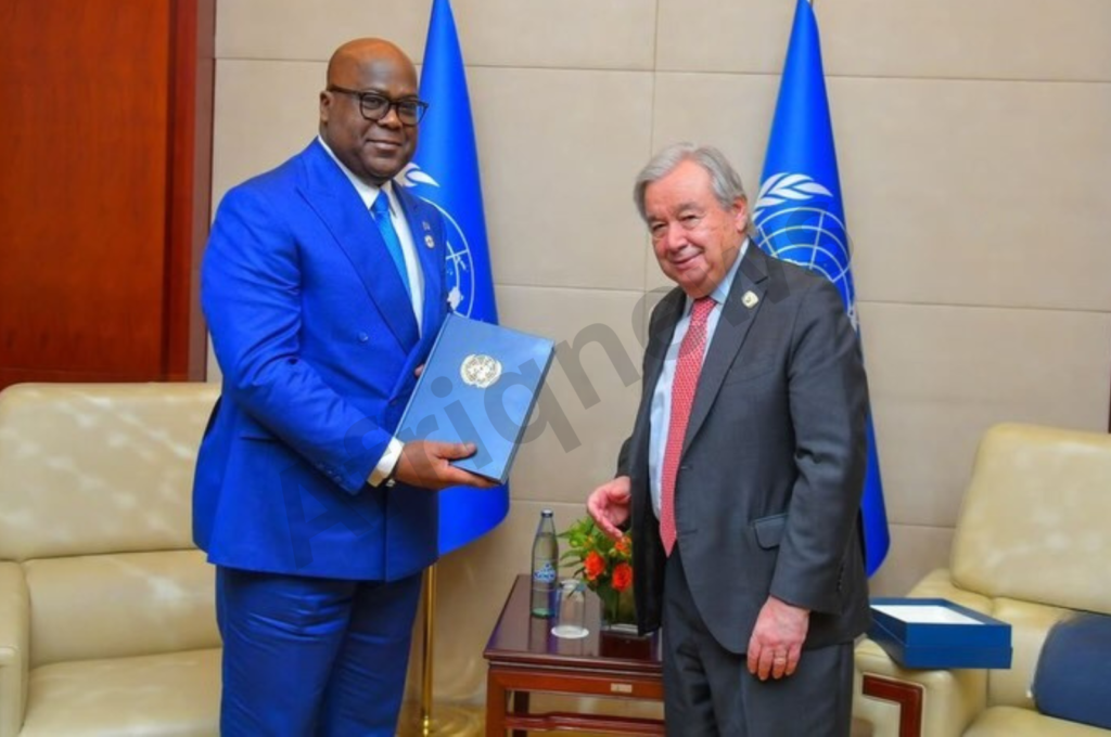 Rencontre Félix Tshisekedi Antonio Guterres