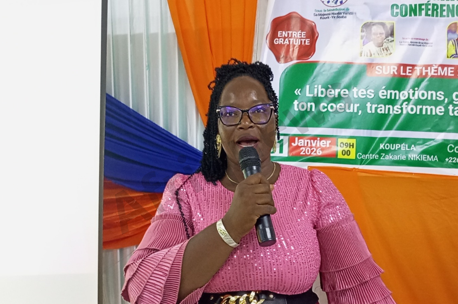 Séance de coaching en couple et famille au Burkina Faso avec l'Association Yiir Sa Yan
