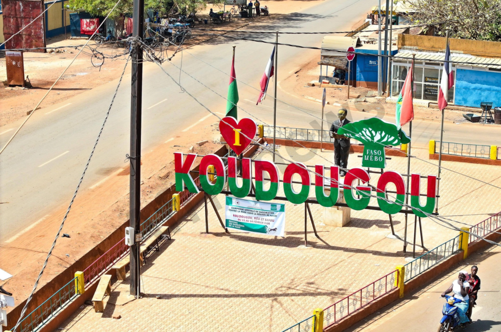 embellissement des villes au Burkina Faso