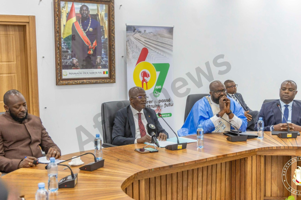 installation des nouveaux conseillers du Président Mamadi Doumbouya