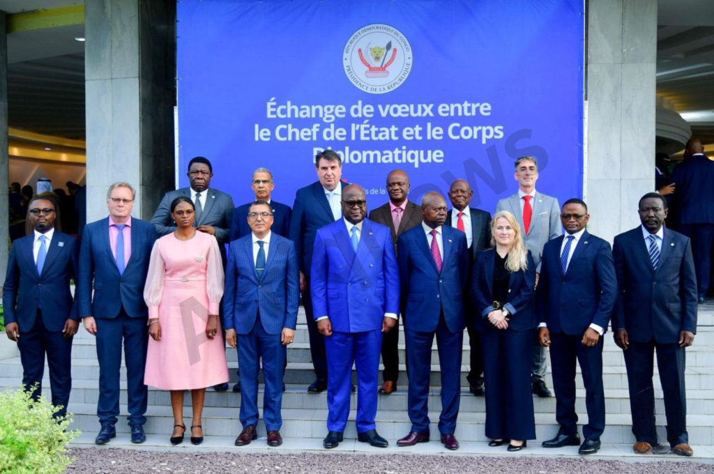 vœux au corps diplomatique RDC