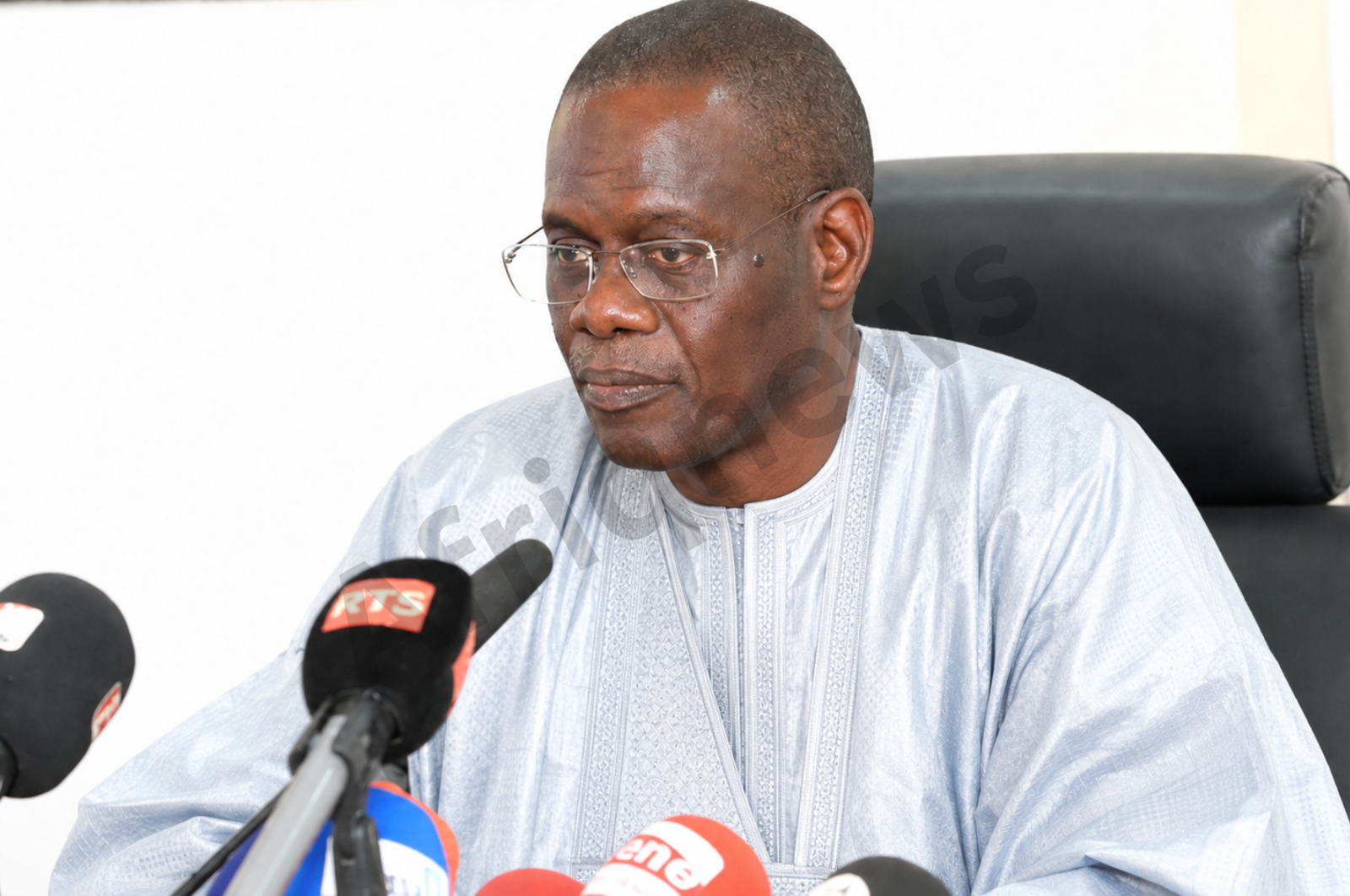 Ahmadou Al Aminou Lo Premier ministre du Sénégal lors de sa nomination officielle
