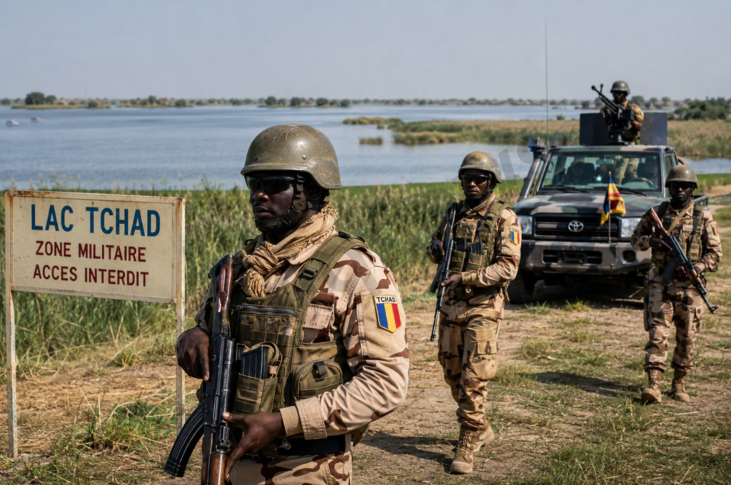 Soldats tchadiens mobilisés contre Boko Haram au lac Tchad après l’état d’urgence