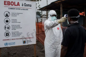 Équipe médicale mobilisée contre l’épidémie d’Ebola en RDC
