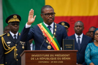 Romuald Wadagni investi président du Bénin et appelant au dialogue avec l’AES