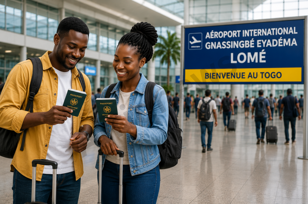 Togo sans visa pour les Africains à l’aéroport de Lomé