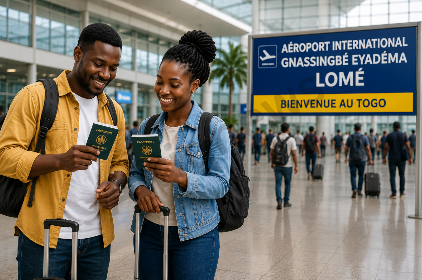 Togo sans visa pour les Africains à l’aéroport de Lomé
