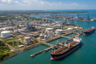 Raffinerie Dangote au Kenya près du port de Mombasa